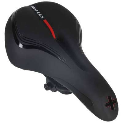 Comfortable sports RALLEX bicycle saddle made of elastic foam