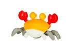Crab crawling interactive with sound red 6
