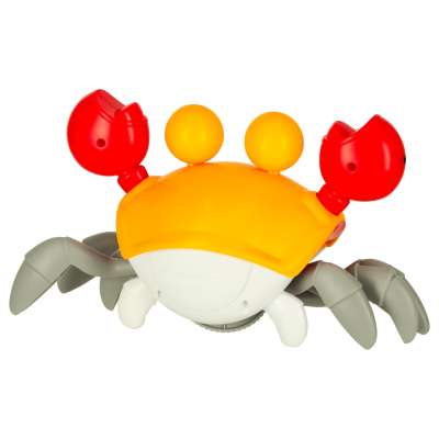 Crab crawling interactive with sound red