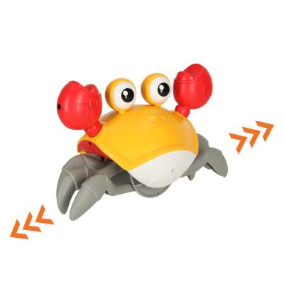 Crab crawling interactive with sound red