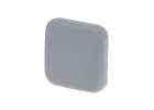 Door bumper self-adhesive silicone grey square 5