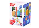 Flexible cube sorter toy plug-in square 8
