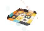 Foam puzzle mat / playpen for children 25el. colorful 114cm x 114cm x 1cm 7