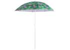 Folding sun umbrella 180cm garden balcony umbrella with tilting leaves function 6