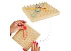 Geoboard geoplan wooden puzzle creating shapes with rubber bands 4