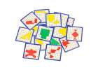 Geoboard geoplan wooden puzzle creating shapes with rubber bands 7