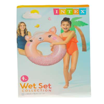 INTEX 59266 Swimming wheel animal pink 6+