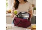Insulated lunch bag red 8