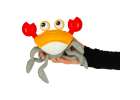 Krab uciekający pełzający czujnik interaktywna akumulator USB czerwony 6
