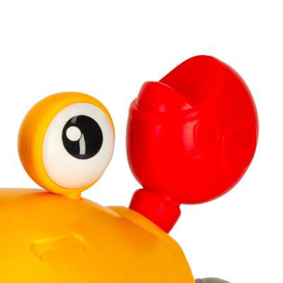 Krab uciekający pełzający czujnik interaktywna akumulator USB czerwony