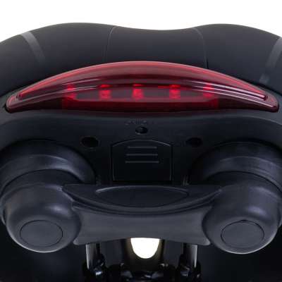 L-BRNO Sports bicycle saddle comfortable foam flexible LED light