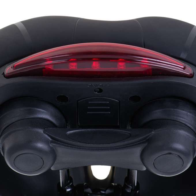 L-BRNO Sports bicycle saddle comfortable foam flexible LED light