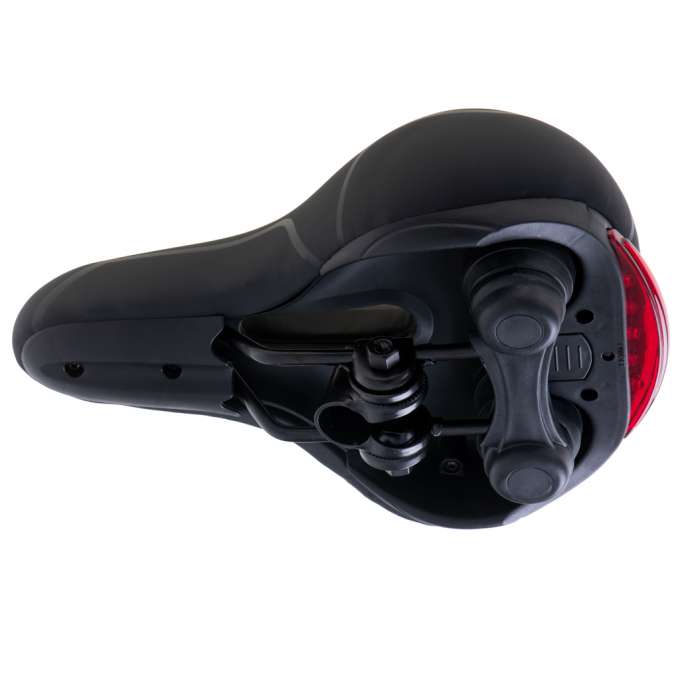 L-BRNO Sports bicycle saddle comfortable foam flexible LED light