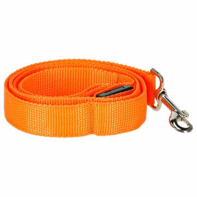 Luminous dog leash cat walk autumn winter night LED 1.2 m orange