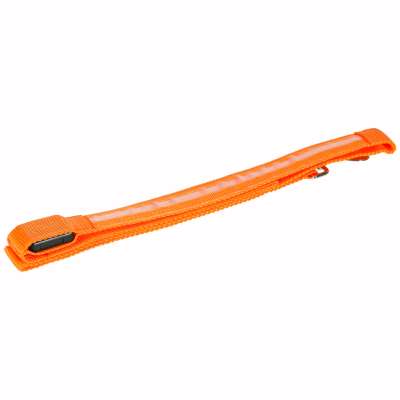 Luminous dog leash cat walk autumn winter night LED 1.2 m orange