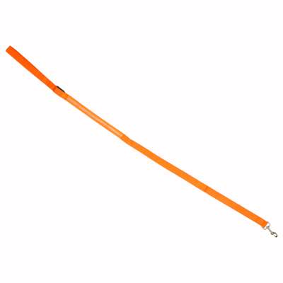 Luminous dog leash cat walk autumn winter night LED 1.2 m orange
