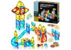 Magnetic blocks marble ball track glowing 75 elements 1