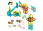 Magnetic marble ball track blocks luminous 75el 5
