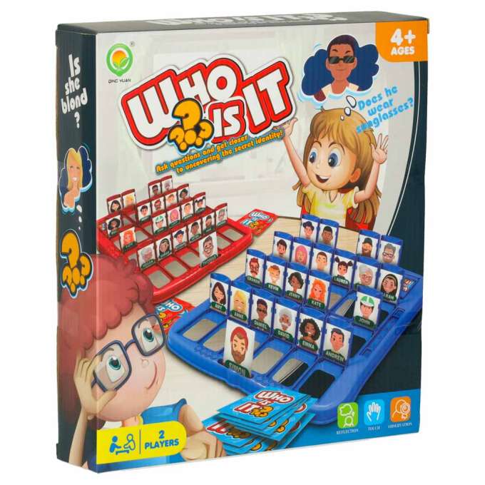 Memory game Guess who it is? boards + cards