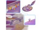 Mermaid inflatable swimming wheel with glitter galaxy XXL max 60kg 3