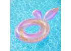 Mermaid inflatable wheel with glitter galaxy 94 cm XXL 7
