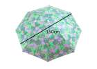 Parasol ogrodowy plażowy regulowany 150cm łamany liście 7