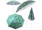 Parasol ogrodowy plażowy regulowany 150cm łamany liście 1