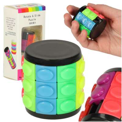 Rotary cylinder logic puzzle S