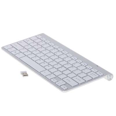 Smart TV wireless keyboard silver