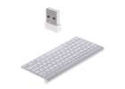 Smart TV wireless keyboard silver 4