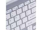 Smart TV wireless keyboard silver 5