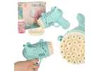 Soap bubble gun soap bubbles with wings blue 1