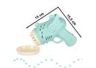 Soap bubble gun soap bubbles with wings blue 5