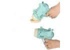 Soap bubble gun soap bubbles with wings blue 8