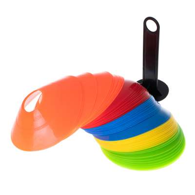 Soccer training mushroom cones 50 pcs