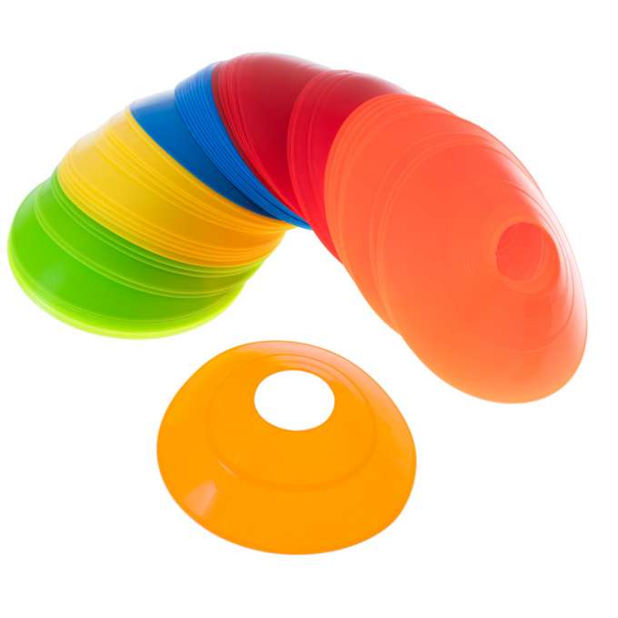Soccer training mushroom cones 50 pcs