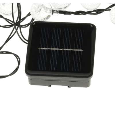 Solar ball garden lights 7m 50LED warm white