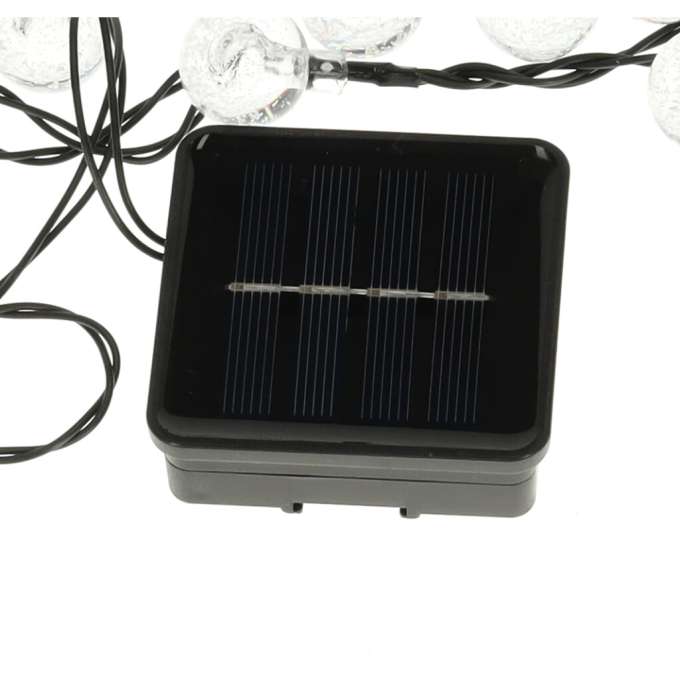 Solar ball garden lights 7m 50LED warm white