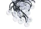 Solar ball garden lights 7m 50LED warm white 5