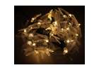 Solar dragonfly garden lights 6.5m 30LED warm white 7