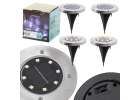 Solar garden ground invasion lights 8LED 4pcs cold white 1