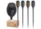 Solar garden torch lights 12LED 4pcs. 1