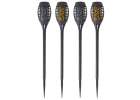 Solar garden torch lights 12LED 4pcs. 2