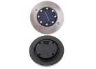 Solar ground garden invasion lights 8LED 4pcs warm white 4