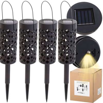 Solar lantern lights stars moons 4pcs.