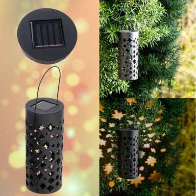 Solar lantern lights stars moons 4pcs.