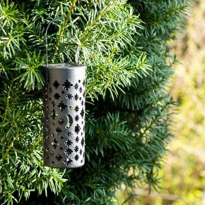 Solar lantern lights stars moons 4pcs.