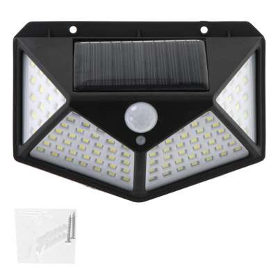 Solar motion and dusk sensor lamp 100 LEDs