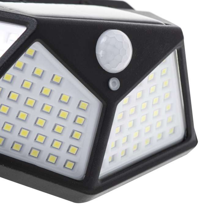 Solar motion and dusk sensor lamp 100 LEDs