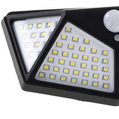 Solar motion and dusk sensor lamp 100 LEDs